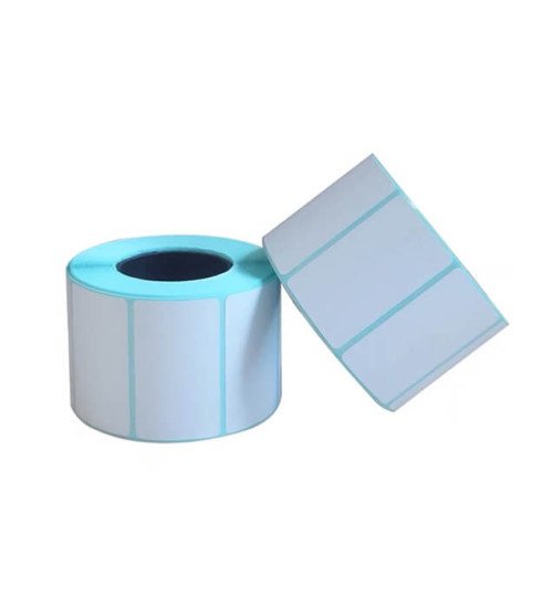 Blue direct thermal labels